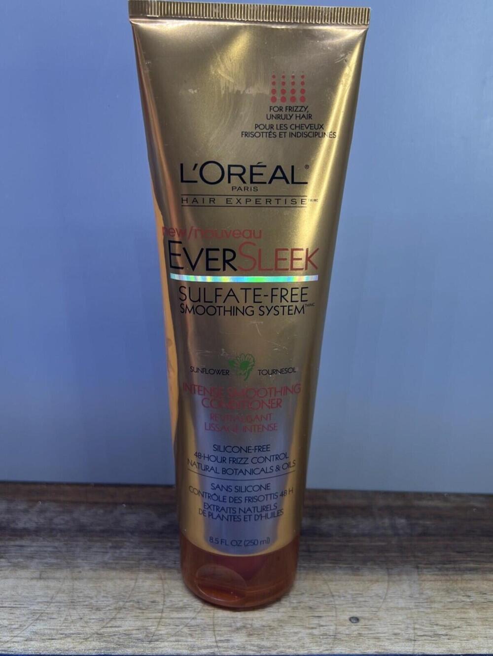 L'Oreal EverSleek Sulfate Free Sunflower Intense Smoothing Conditioner 8.5 oz